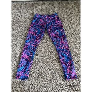Atheletic Works Girls Tie Dye‎ Leggings Size 14-16